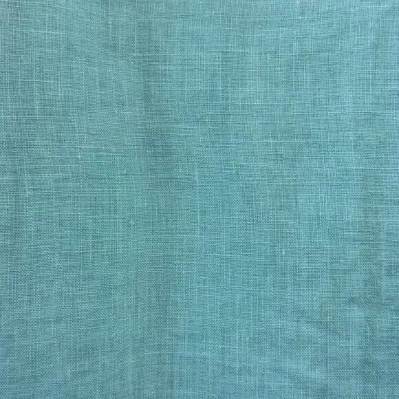 VILEBREQUIN Solid Linen Shirt Mens M Medium Blue Button Up Resort Beachwear - Picture 4 of 8